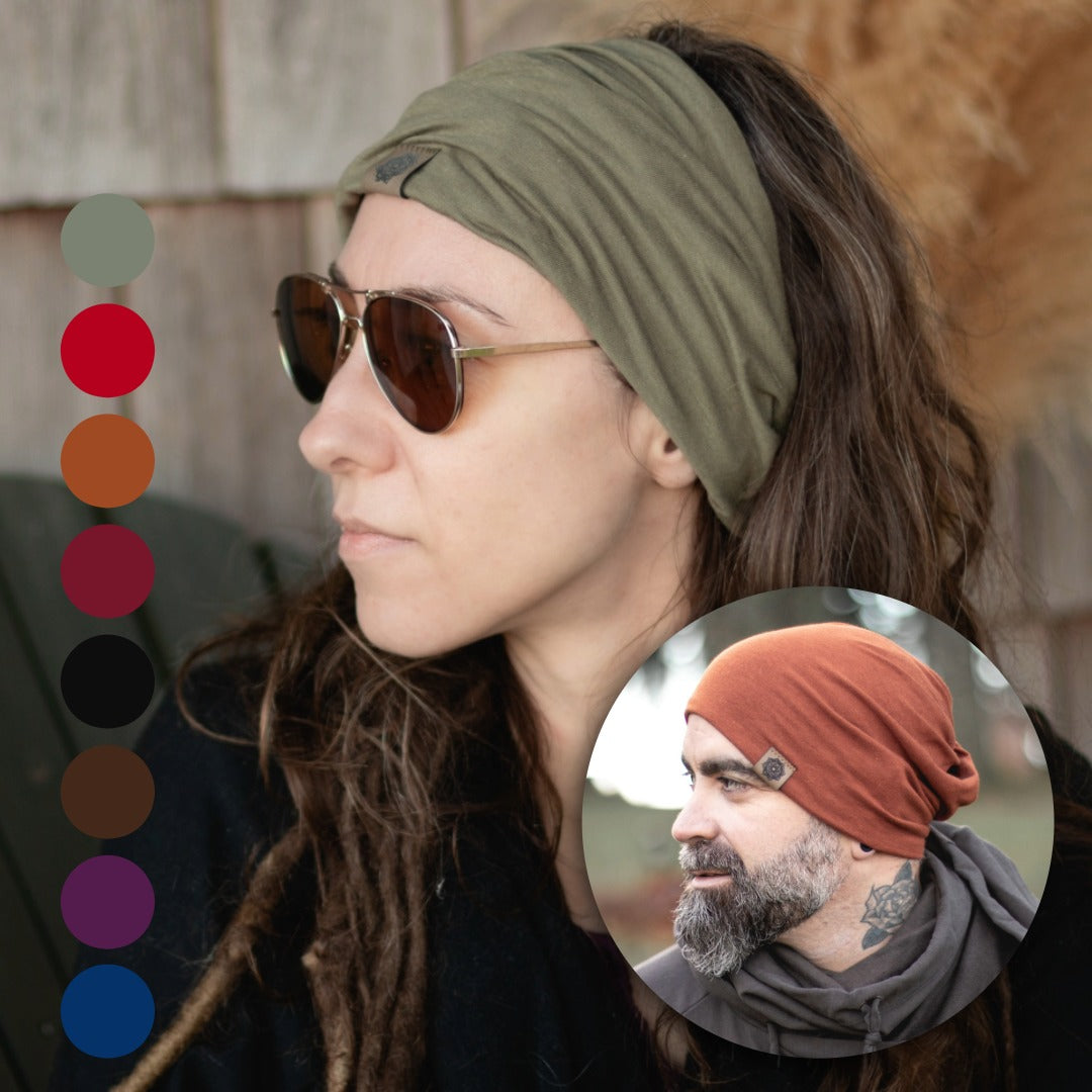 6 in 1 Twisted Slouchy Hat