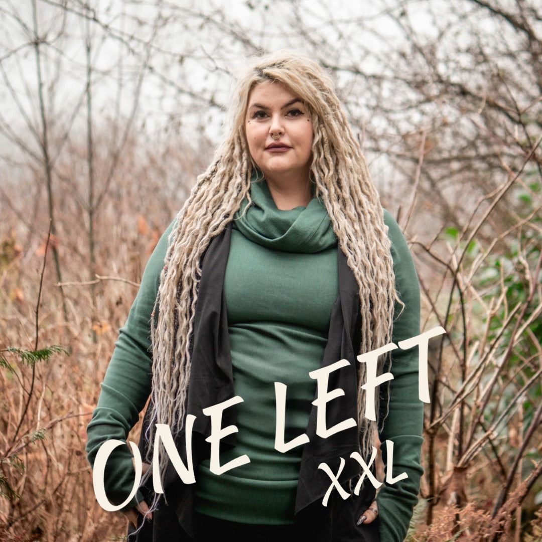 Goddess Sweater - Pine Green