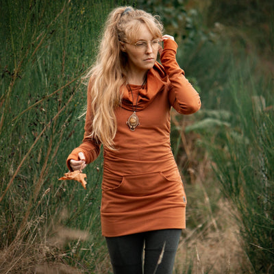 Goddess Sweater - Rust Orange