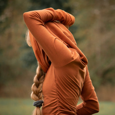 Goddess Sweater - Rust Orange