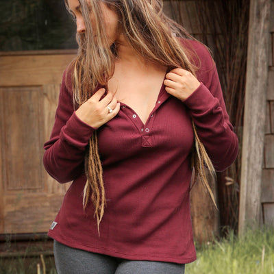Boyfriend and Steal My Boyfriend's Top - Maroon