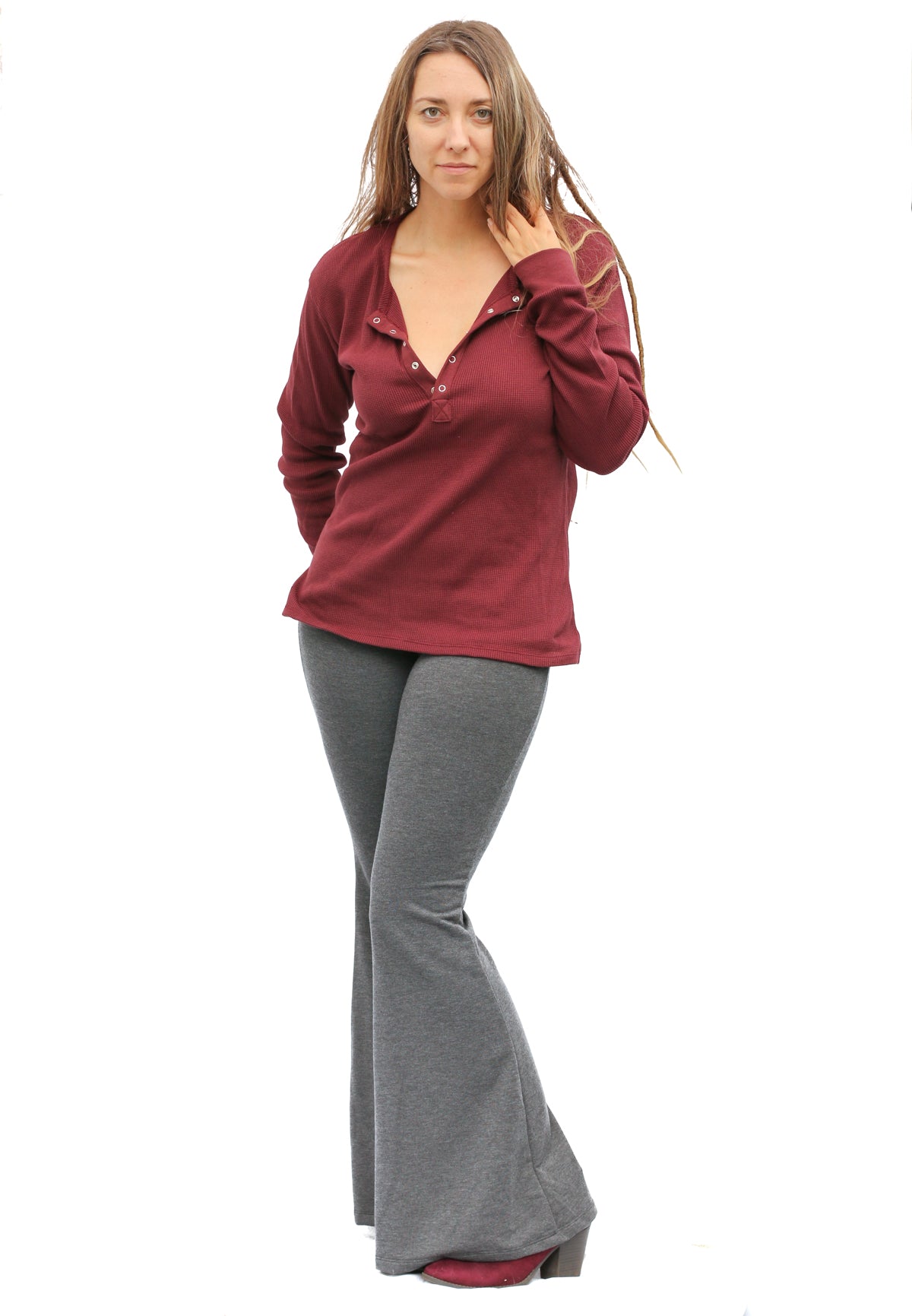 Boyfriend and Steal My Boyfriend's Top - Maroon